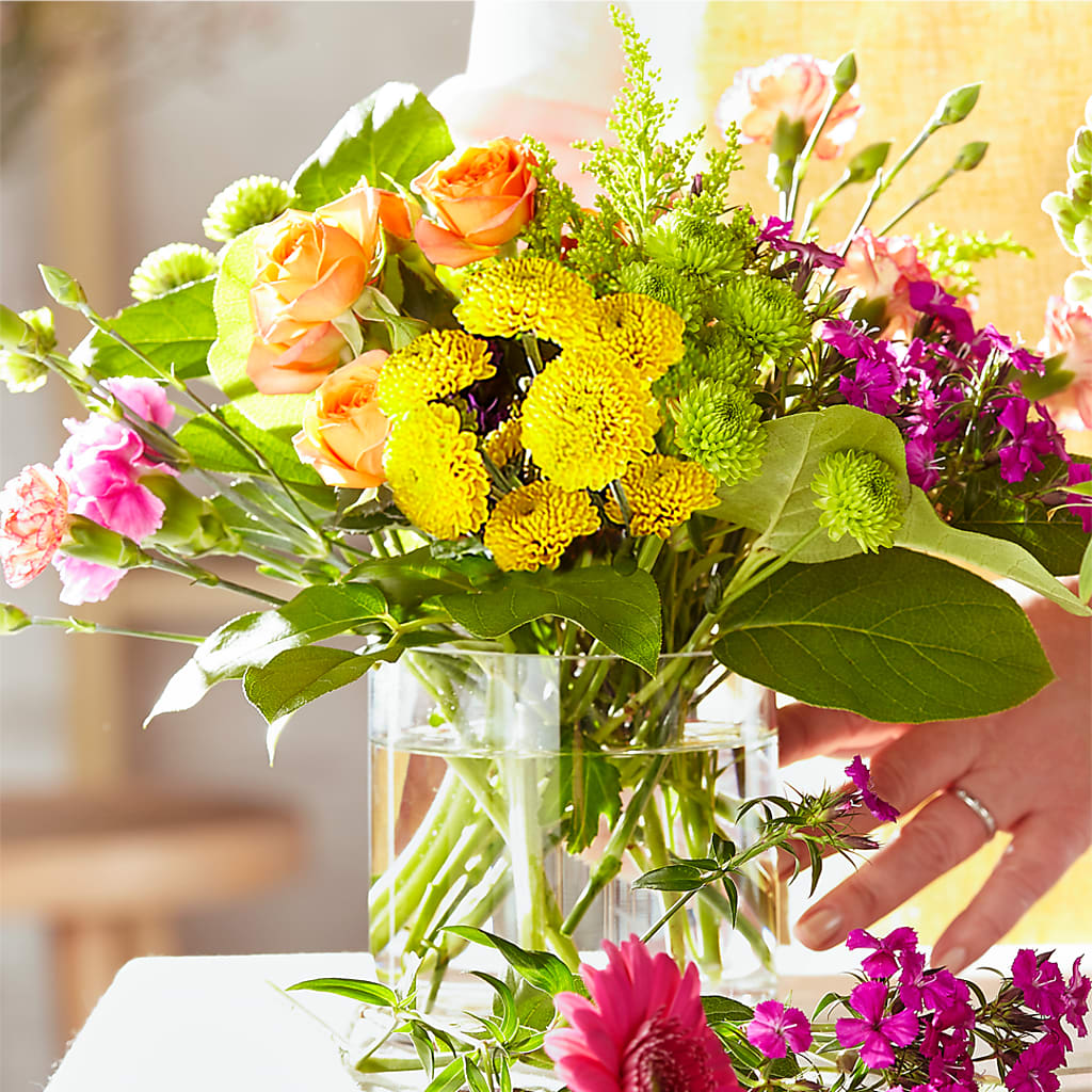 Bold & Bright – A Florist Original – LULU & J FLOWERS, Orange CA