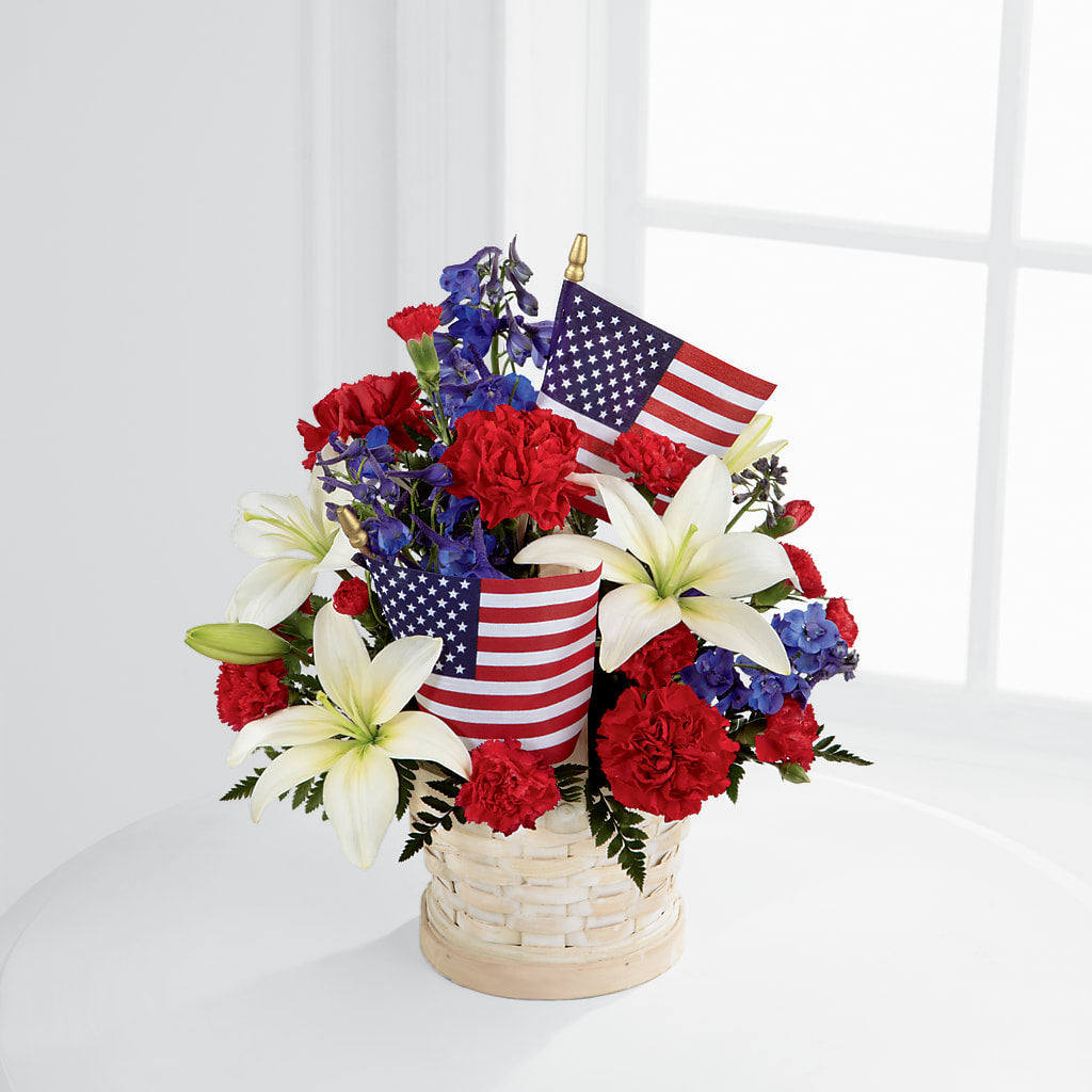 American Glory Bouquet – LULU & J FLOWERS, Orange CA