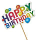 Happy Birthday Pick – LULU & J FLOWERS, Orange CA
