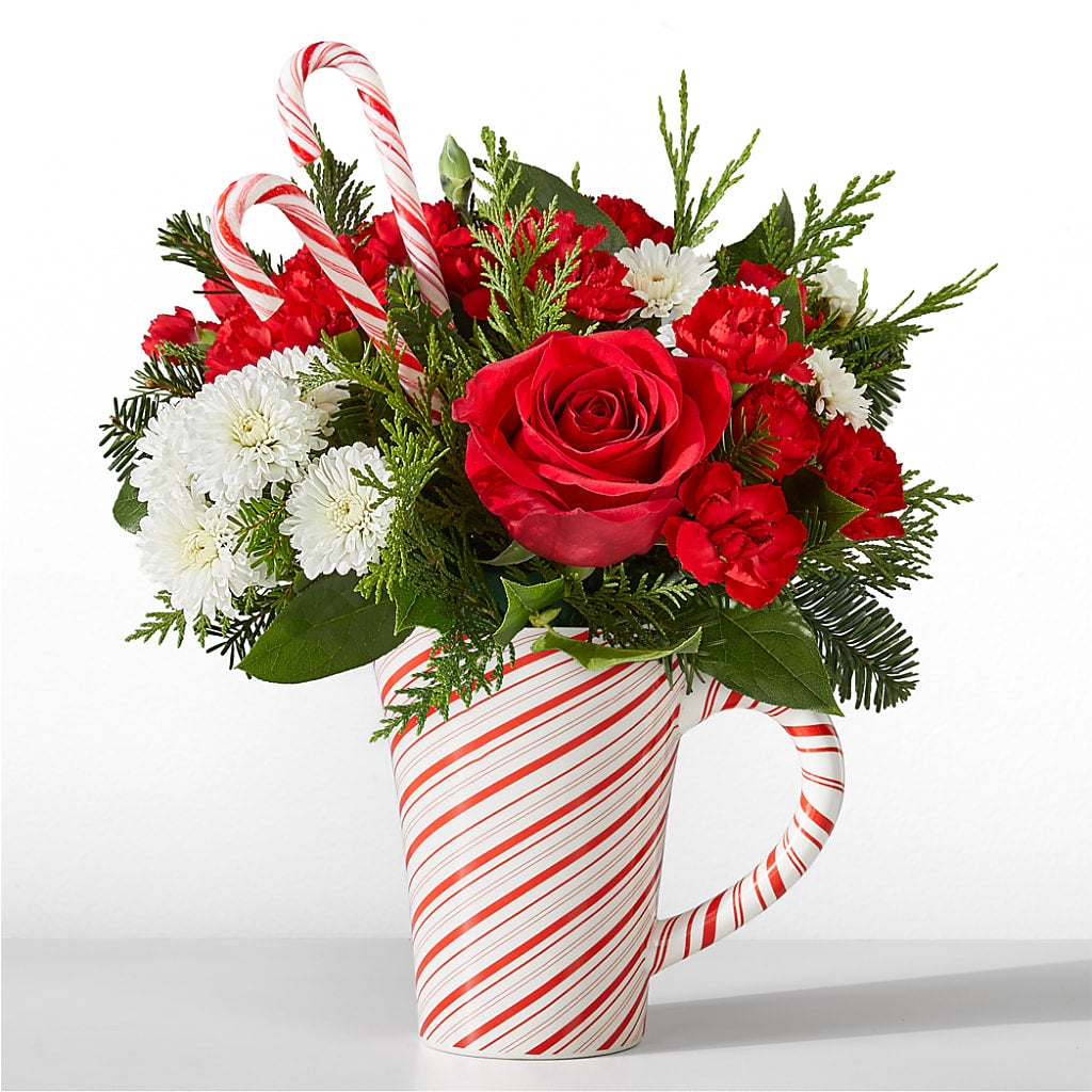 Peppermint Swirl Mug – LULU & J FLOWERS, Orange CA