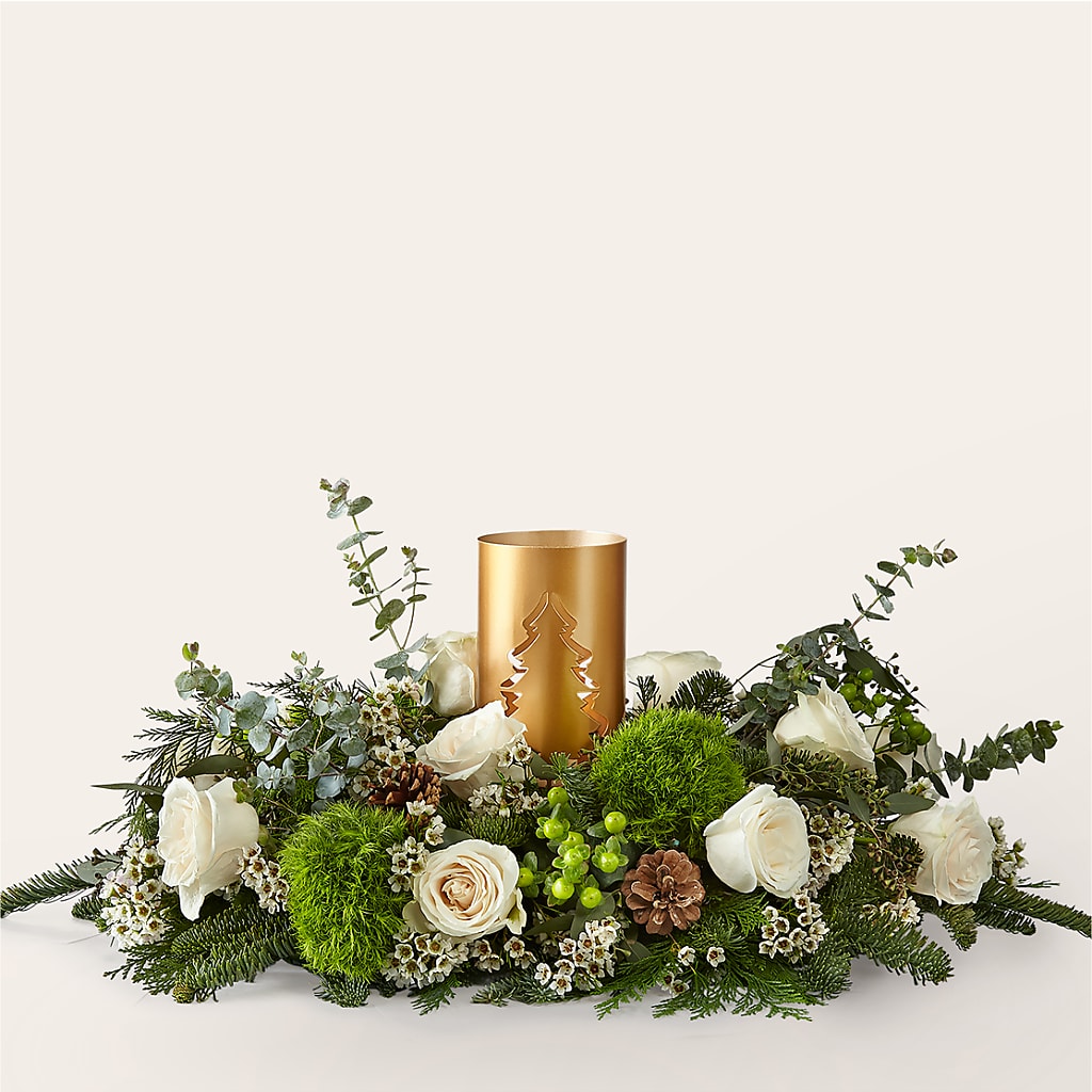 Chestnuts Roasting Centerpiece – LULU & J FLOWERS, Orange CA