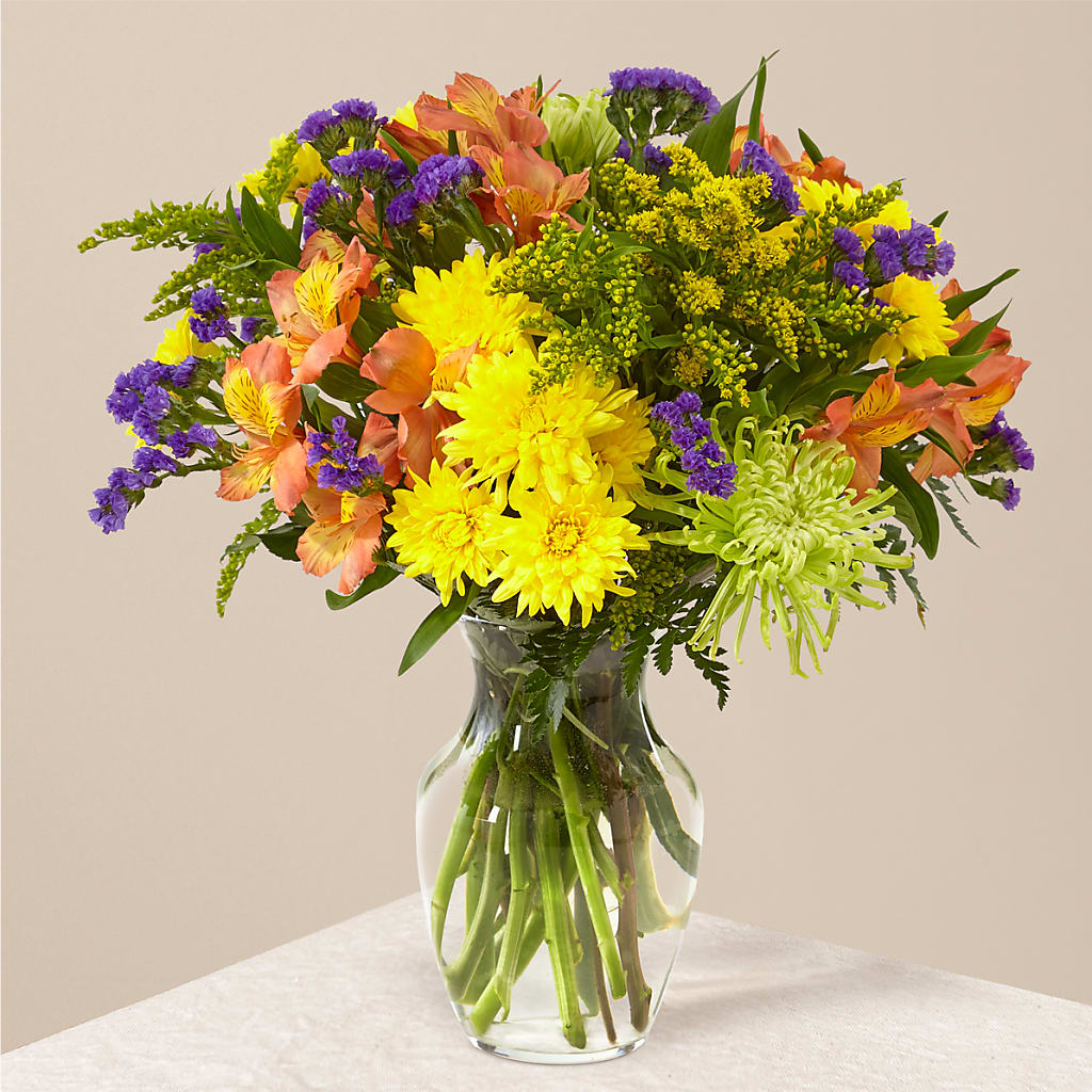 Marmalade Skies Bouquet – LULU & J FLOWERS, Orange CA