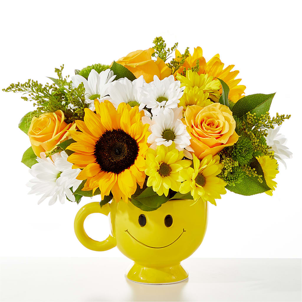 Be Happy Bouquet – LULU & J FLOWERS, Orange CA