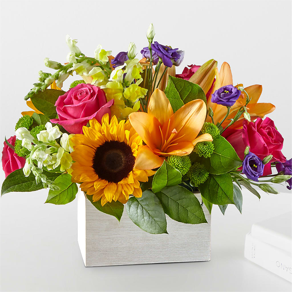 Best Day Box Bouquet – LULU & J FLOWERS, Orange CA