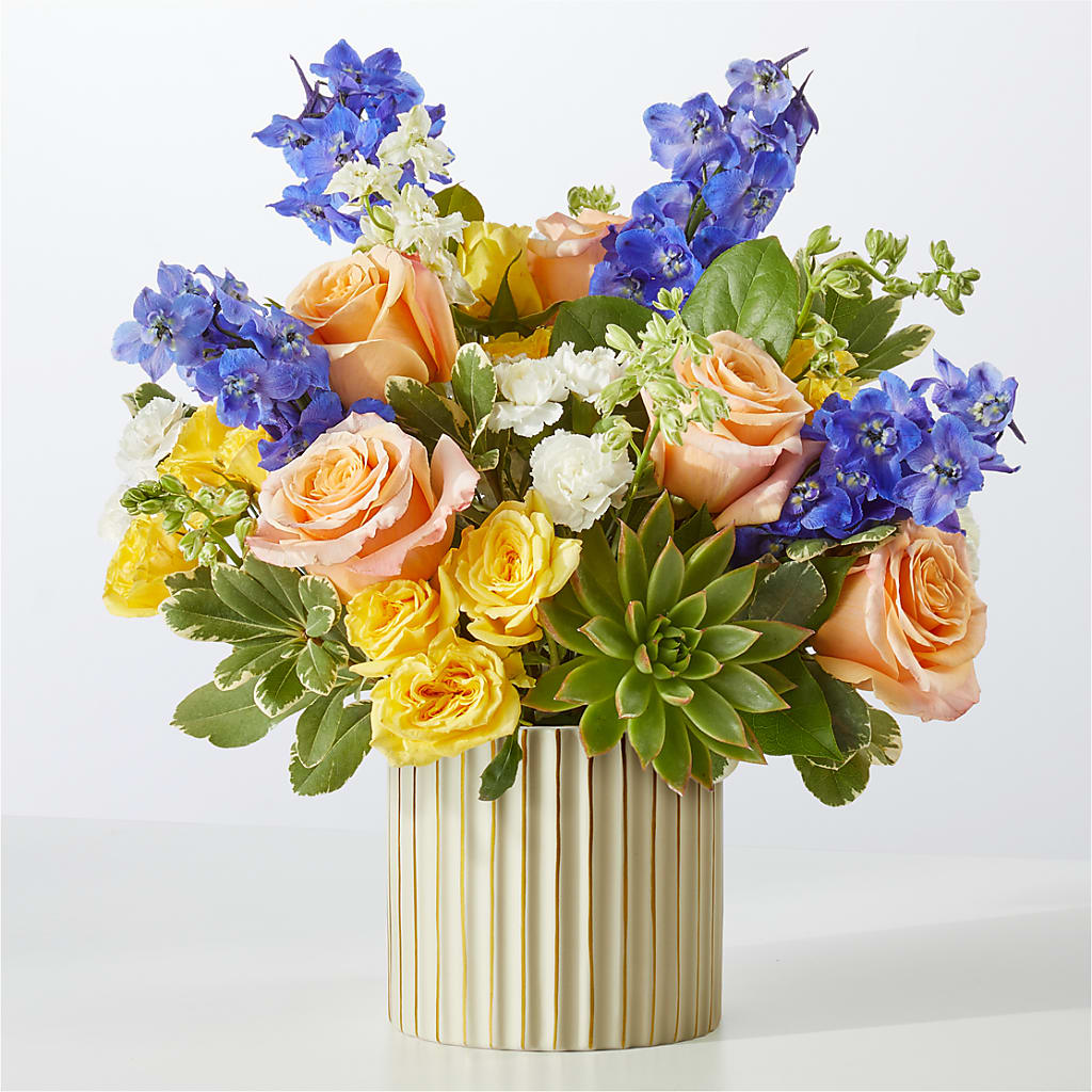 Cobalt Reverie Bouquet – LULU & J FLOWERS, Orange CA