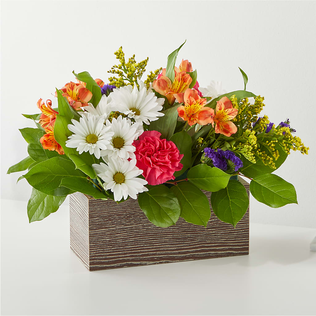 Oopsie Daisy Box Bouquet – LULU & J FLOWERS, Orange CA