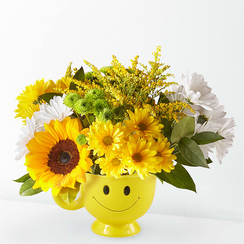 Joyful Smiles Bouquet – LULU & J FLOWERS, Orange CA