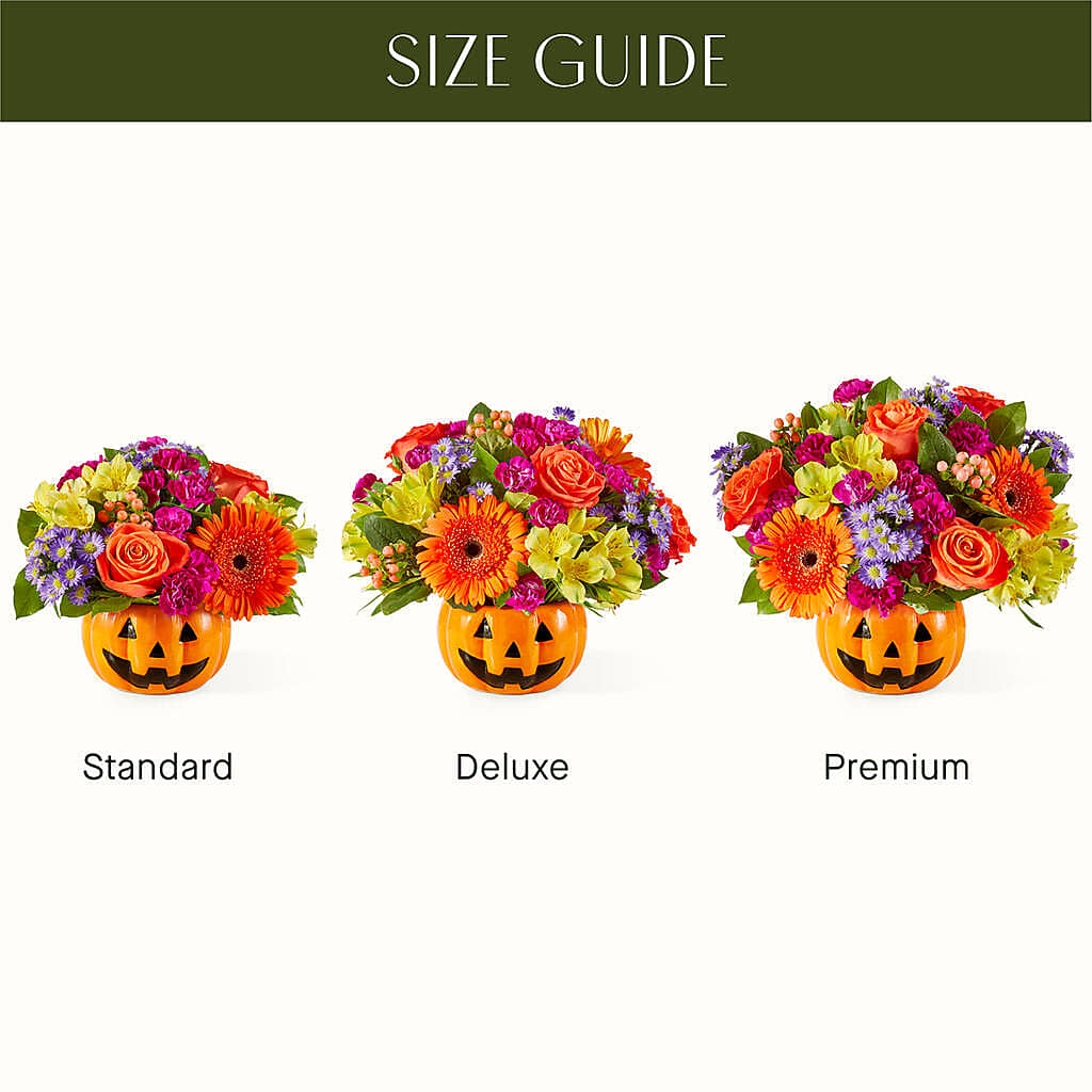 Tricks & Treats Pumpkin – LULU & J FLOWERS, Orange CA