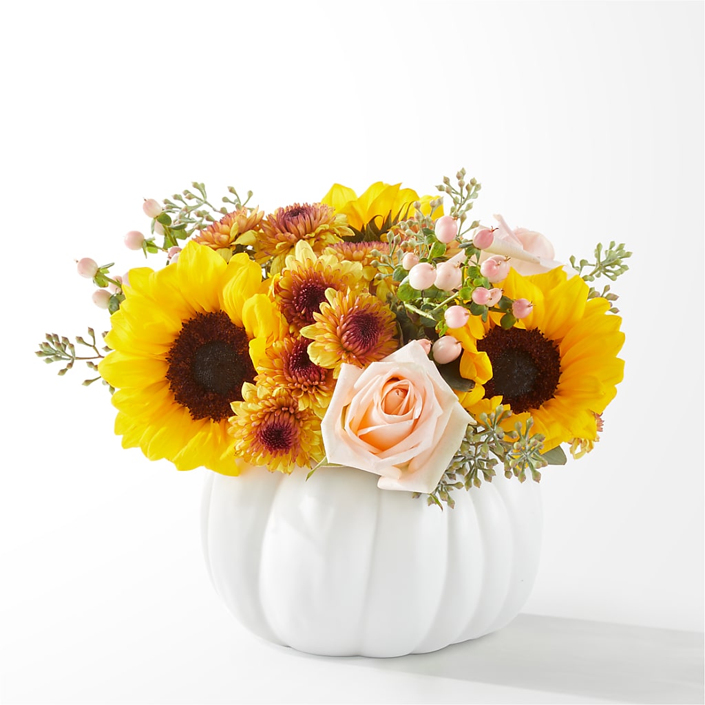 Pumpkin to Talk About Bouquet – LULU & J FLOWERS, Orange CA
