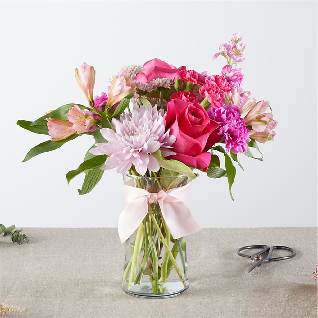 Pink Ribbon - A Florist Original – LULU & J FLOWERS, Orange CA