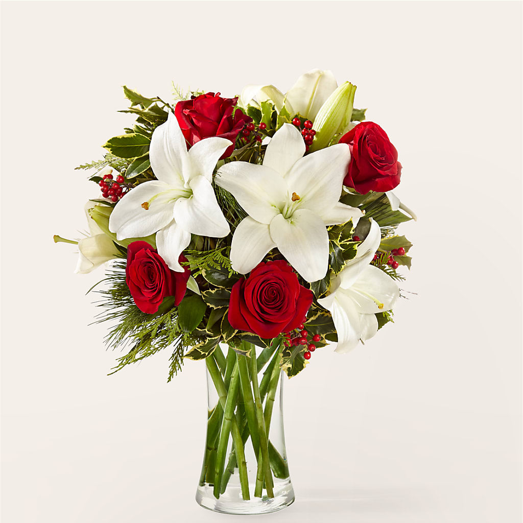 Sparkling Snowflakes Bouquet – LULU & J FLOWERS, Orange CA