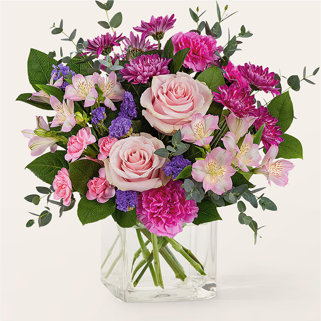 Rosy Radiance Bouquet – LULU & J FLOWERS, Orange CA