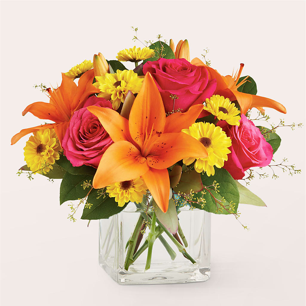 Neon Lights Bouquet – LULU & J FLOWERS, Orange CA