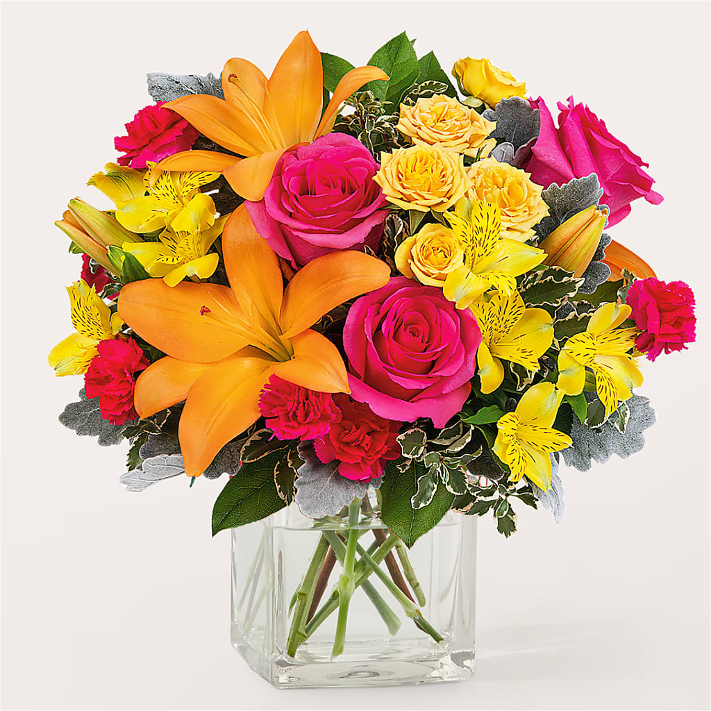 To the Tropics Bouquet – LULU & J FLOWERS, Orange CA