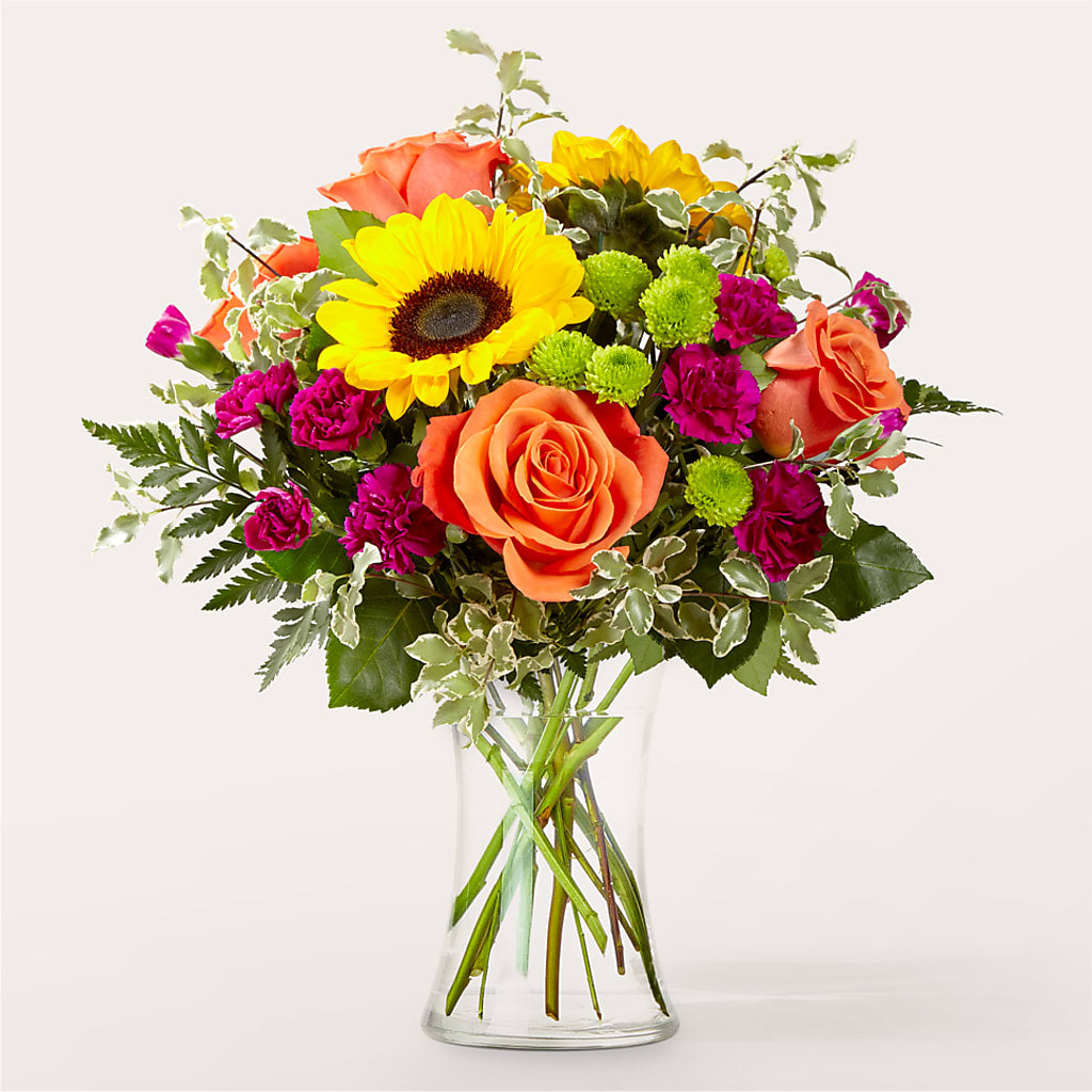Warmth & Light Bouquet – LULU & J FLOWERS, Orange CA