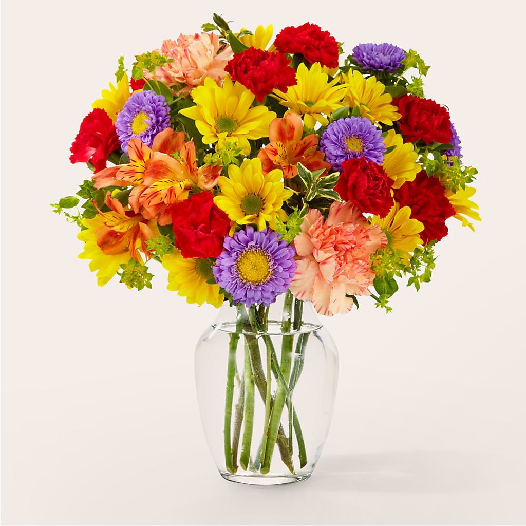 Kaleidoscope Bouquet – LULU & J FLOWERS, Orange CA