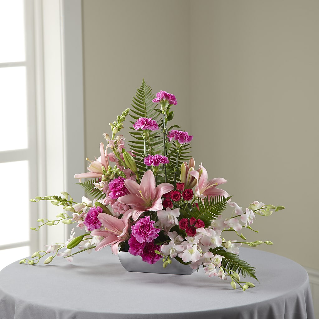 Uplifting Moments Arrangement – LULU & J FLOWERS, Orange CA