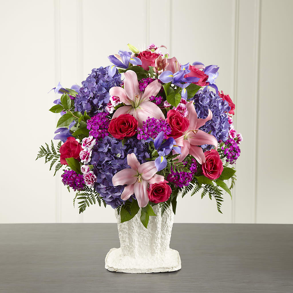 We Fondly Remember Arrangement – LULU & J FLOWERS, Orange CA