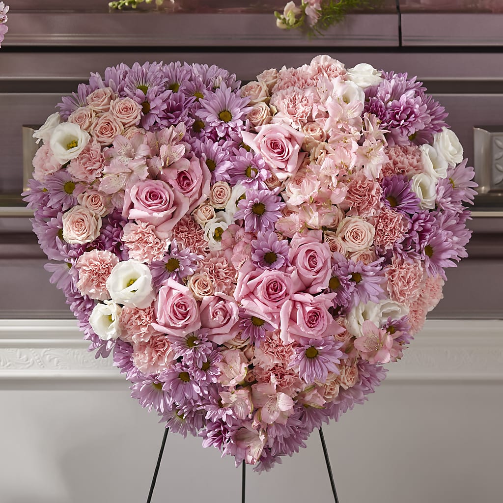 Heaven's Light Heart – LULU & J FLOWERS, Orange CA