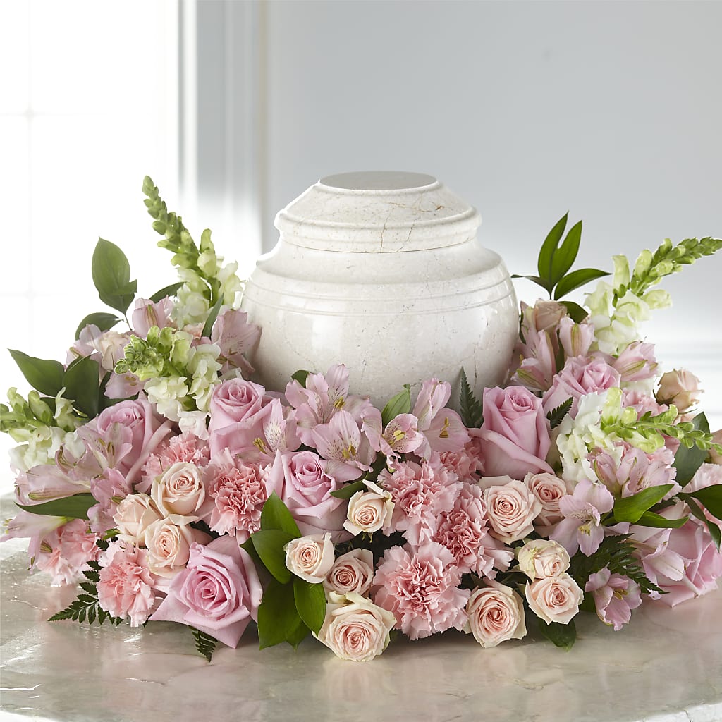 Blooms of Hope Cremation Adornment – LULU & J FLOWERS, Orange CA