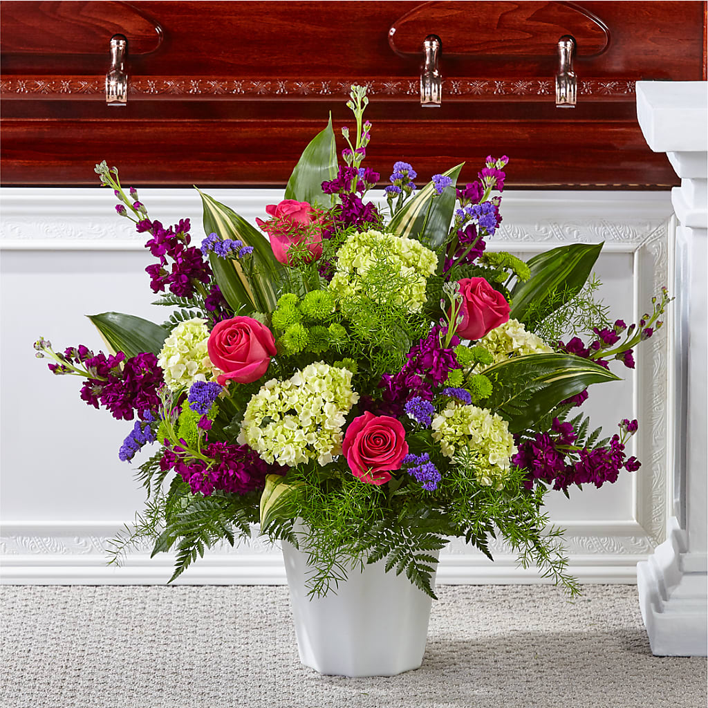 Beautiful Horizons Floor Basket – LULU & J FLOWERS, Orange CA