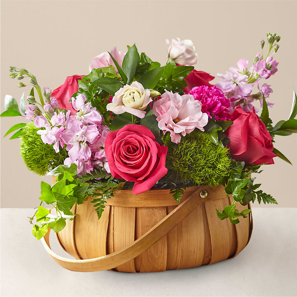 Radiance in Bloom Basket – LULU & J FLOWERS, Orange CA