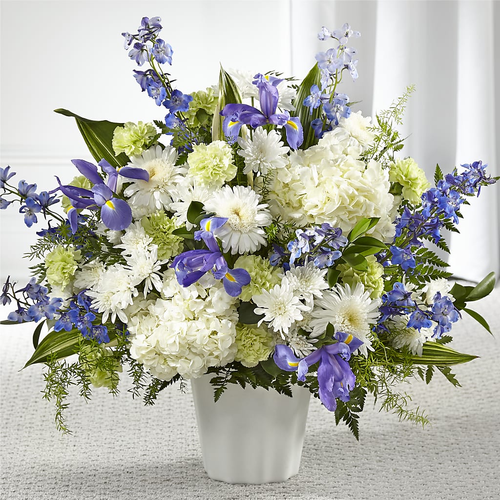 Soft Serenity Floor Basket – LULU & J FLOWERS, Orange CA