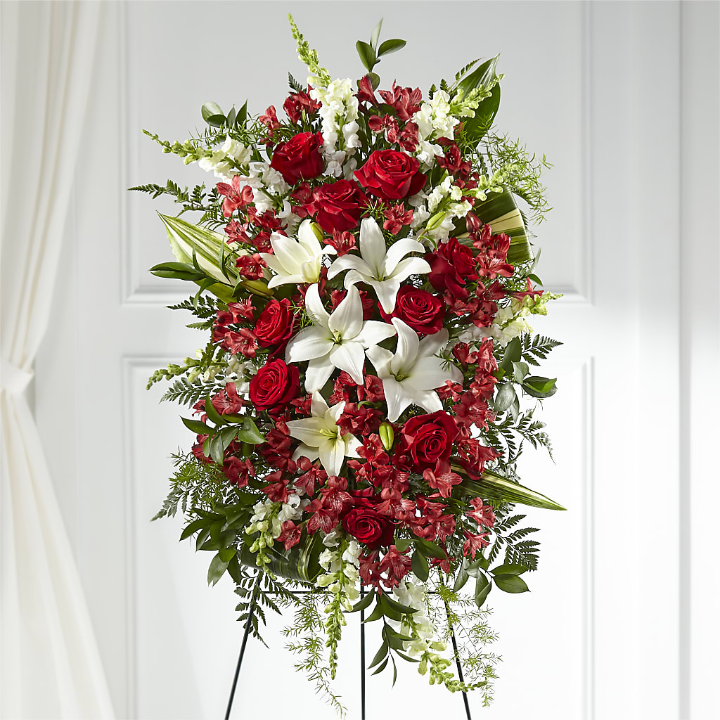 Everlasting Memory Standing Spray – LULU & J FLOWERS, Orange CA