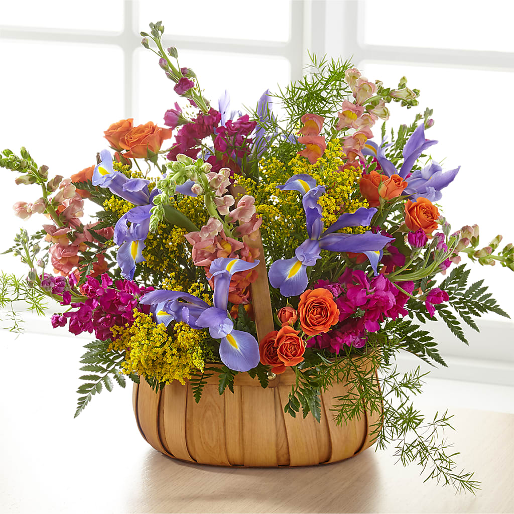 Garden of Life Basket – LULU & J FLOWERS, Orange CA