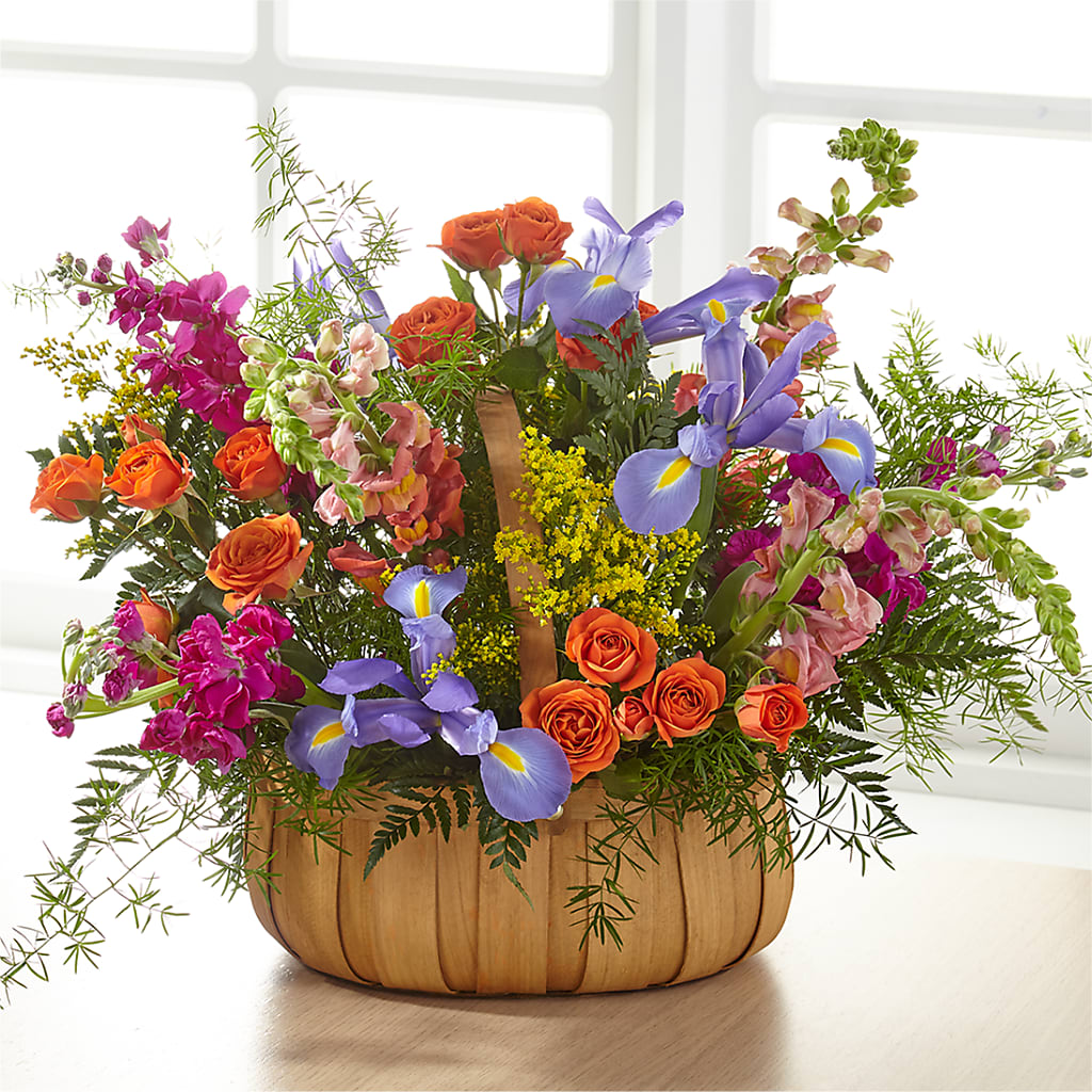 Garden of Life Basket – LULU & J FLOWERS, Orange CA