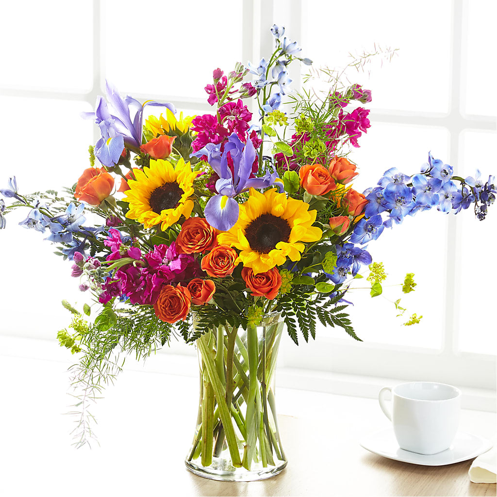 Rays of Life Bouquet – LULU & J FLOWERS, Orange CA