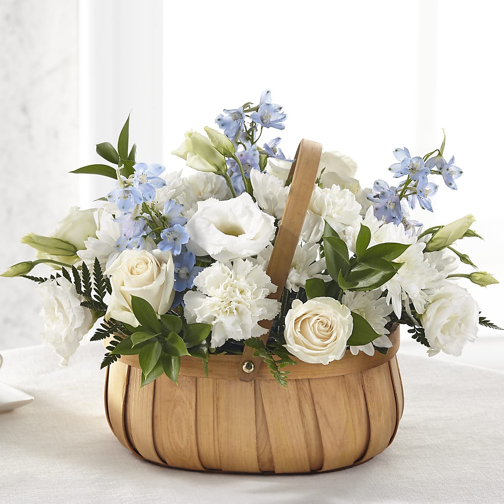 Sincerely Heartfelt Basket – LULU & J FLOWERS, Orange CA