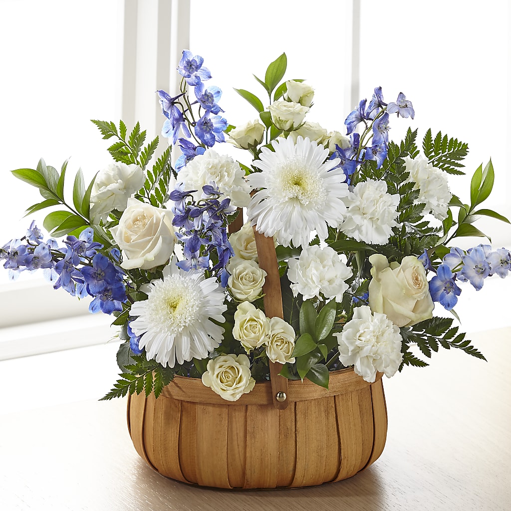 Harmony & Grace Basket – LULU & J FLOWERS, Orange CA