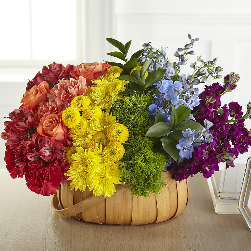 Prideful Basket – LULU & J FLOWERS, Orange CA