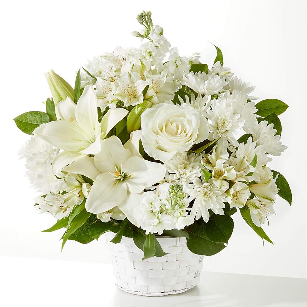 Peaceful Reflections Arrangement – LULU & J FLOWERS, Orange CA