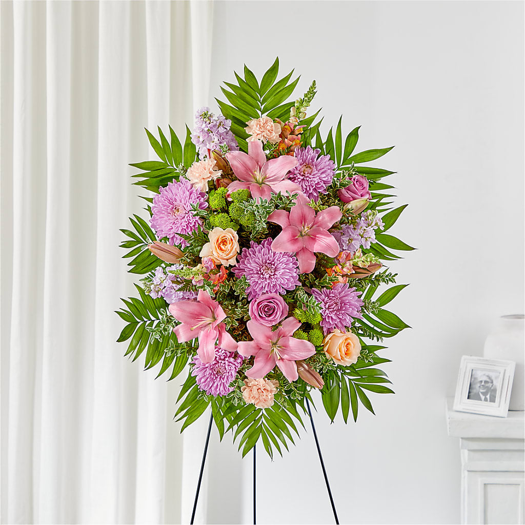 Love & Light Standing Spray – LULU & J FLOWERS, Orange CA