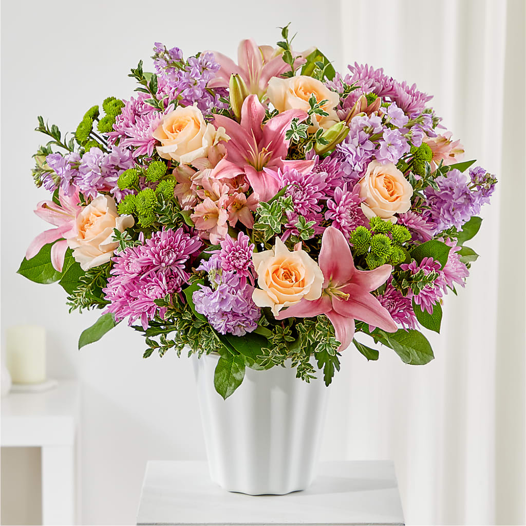 Supportive Embrace Tabletop Basket – LULU & J FLOWERS, Orange CA