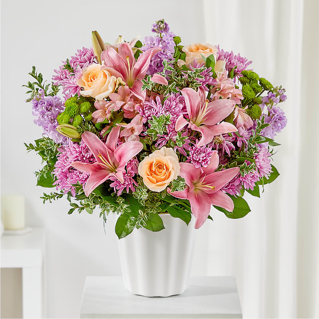 Supportive Embrace Tabletop Basket – LULU & J FLOWERS, Orange CA