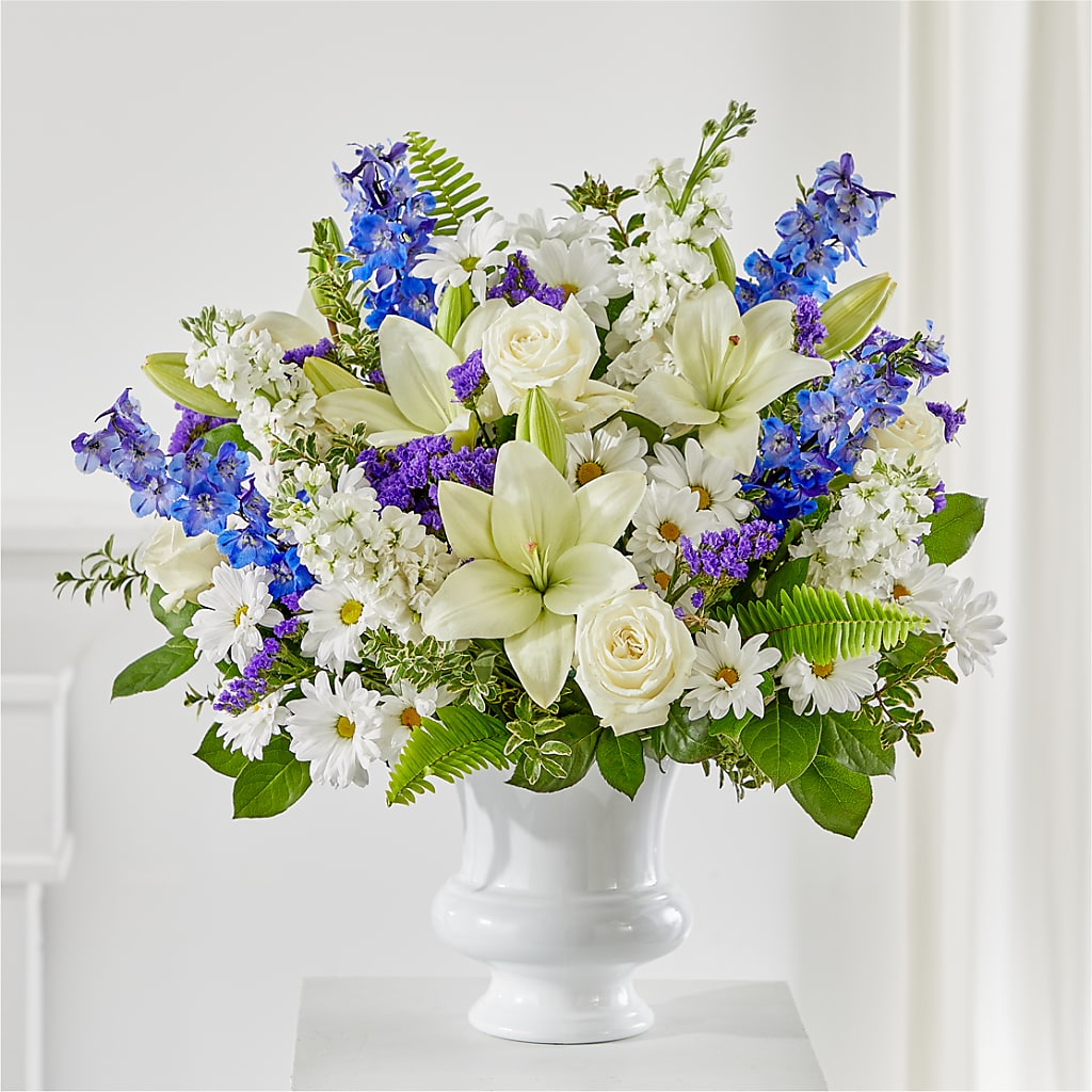 Expressions of Hope Urn Arrangement – LULU & J FLOWERS, Orange CA