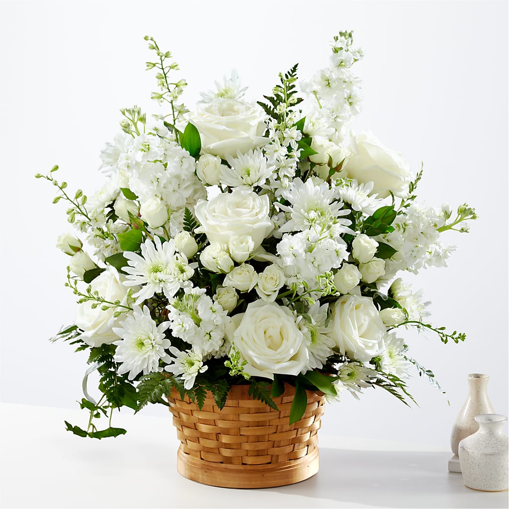 Heartfelt Condolences Arrangement – LULU & J FLOWERS, Orange CA