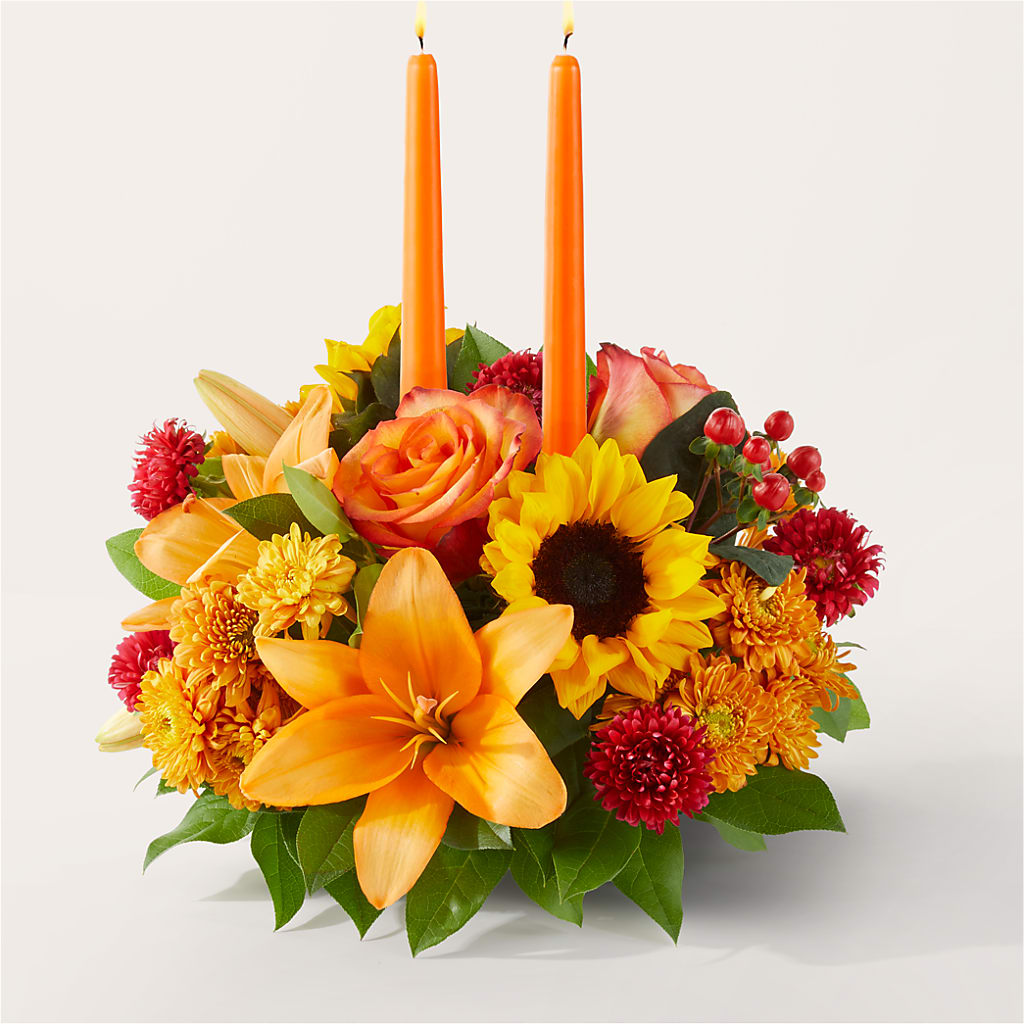 Grateful Centerpiece – LULU & J FLOWERS, Orange CA