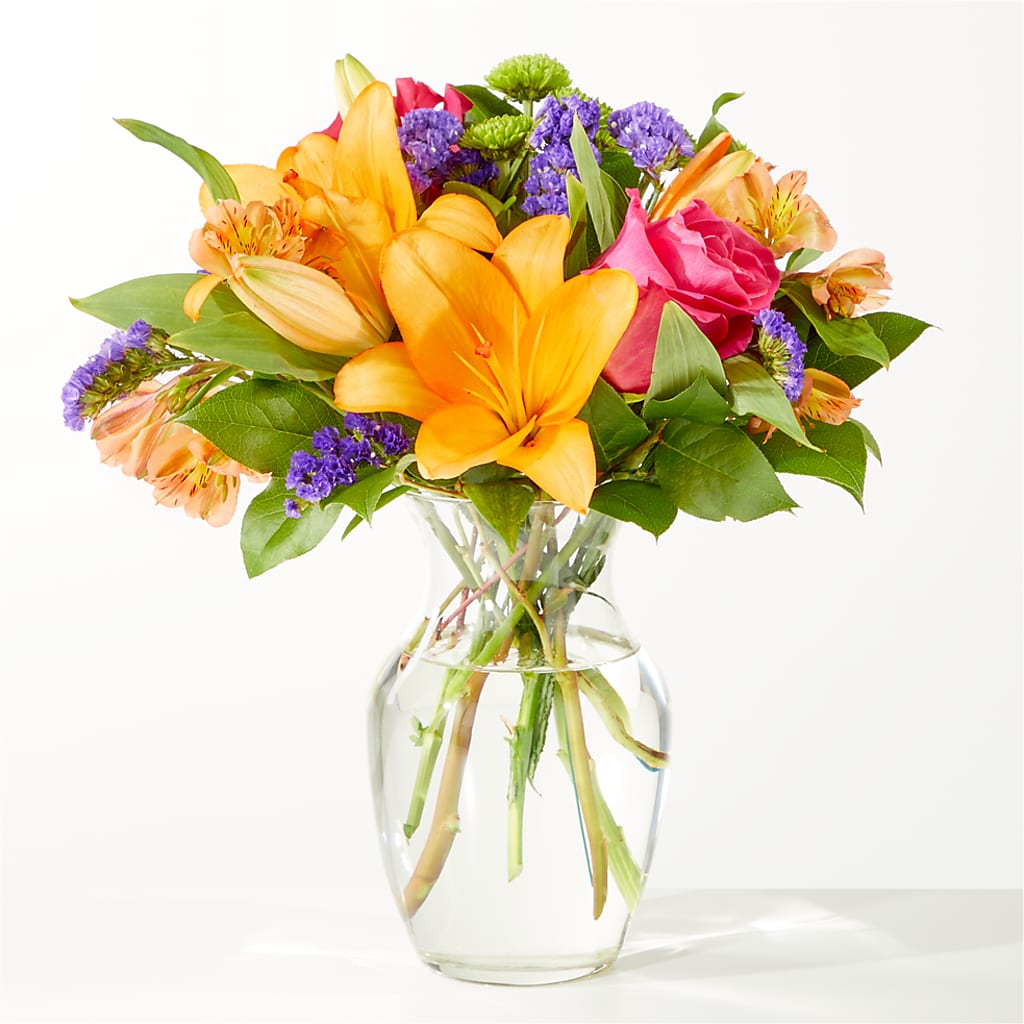 Joyful Bouquet – LULU & J FLOWERS, Orange CA