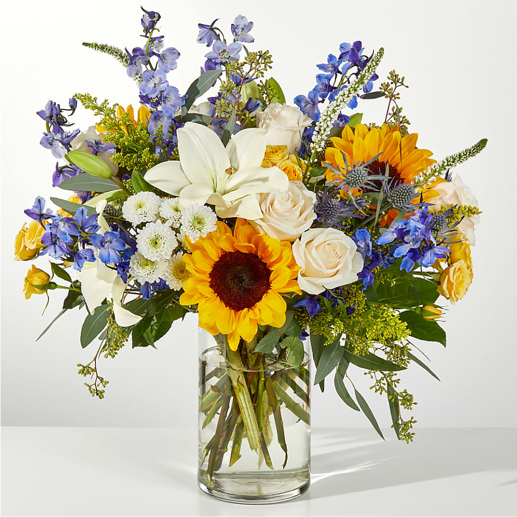 Wonderfully Sunny Bouquet – LULU & J FLOWERS, Orange CA
