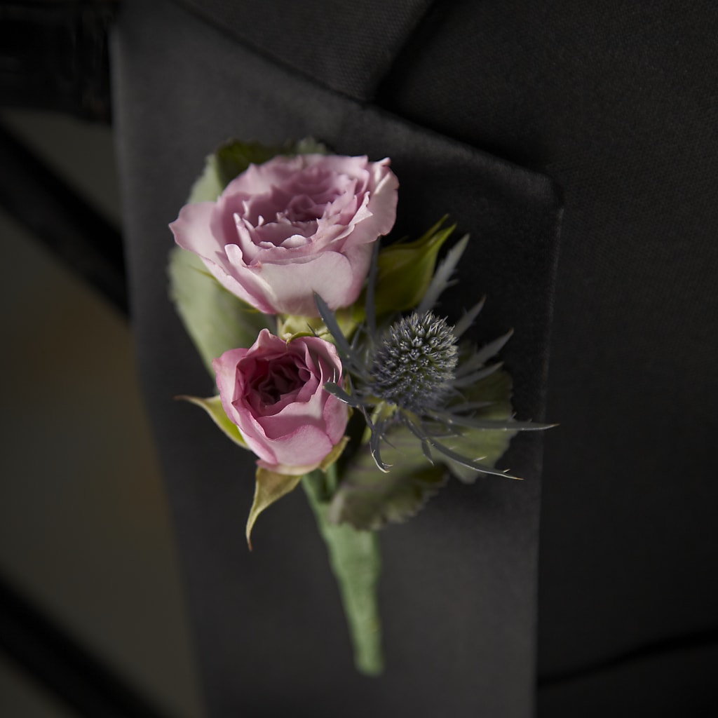 Veronica Boutonniere – LULU & J FLOWERS, Orange CA