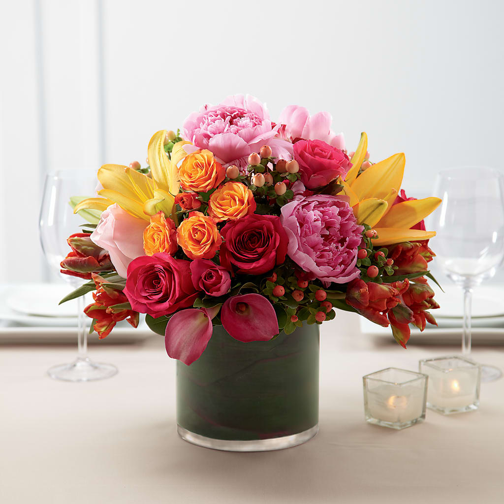 Color Mix Arrangement – LULU & J FLOWERS, Orange CA
