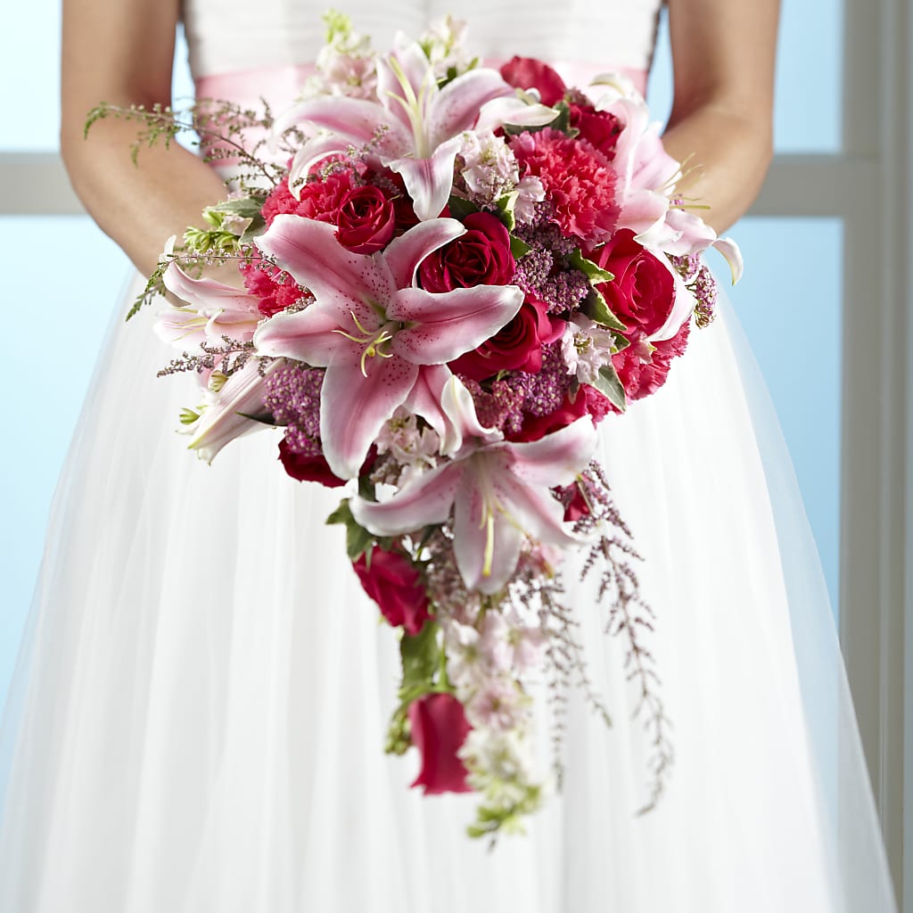 Lily & Rose Bouquet – LULU & J FLOWERS, Orange CA