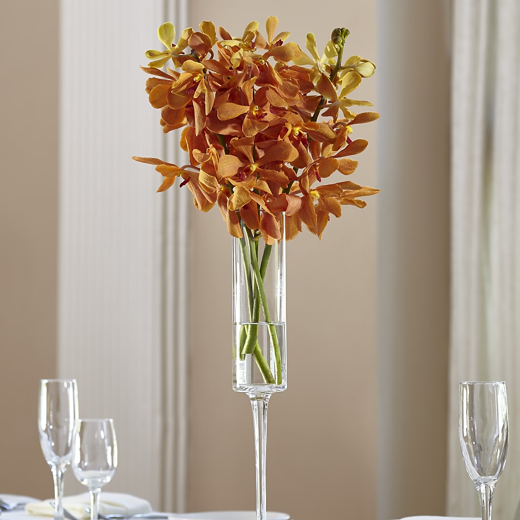 Orange Mokara Bouquet – LULU & J FLOWERS, Orange CA