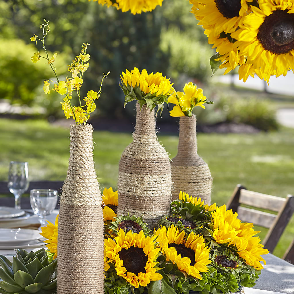 Sublime Garden Centerpiece – LULU & J FLOWERS, Orange CA