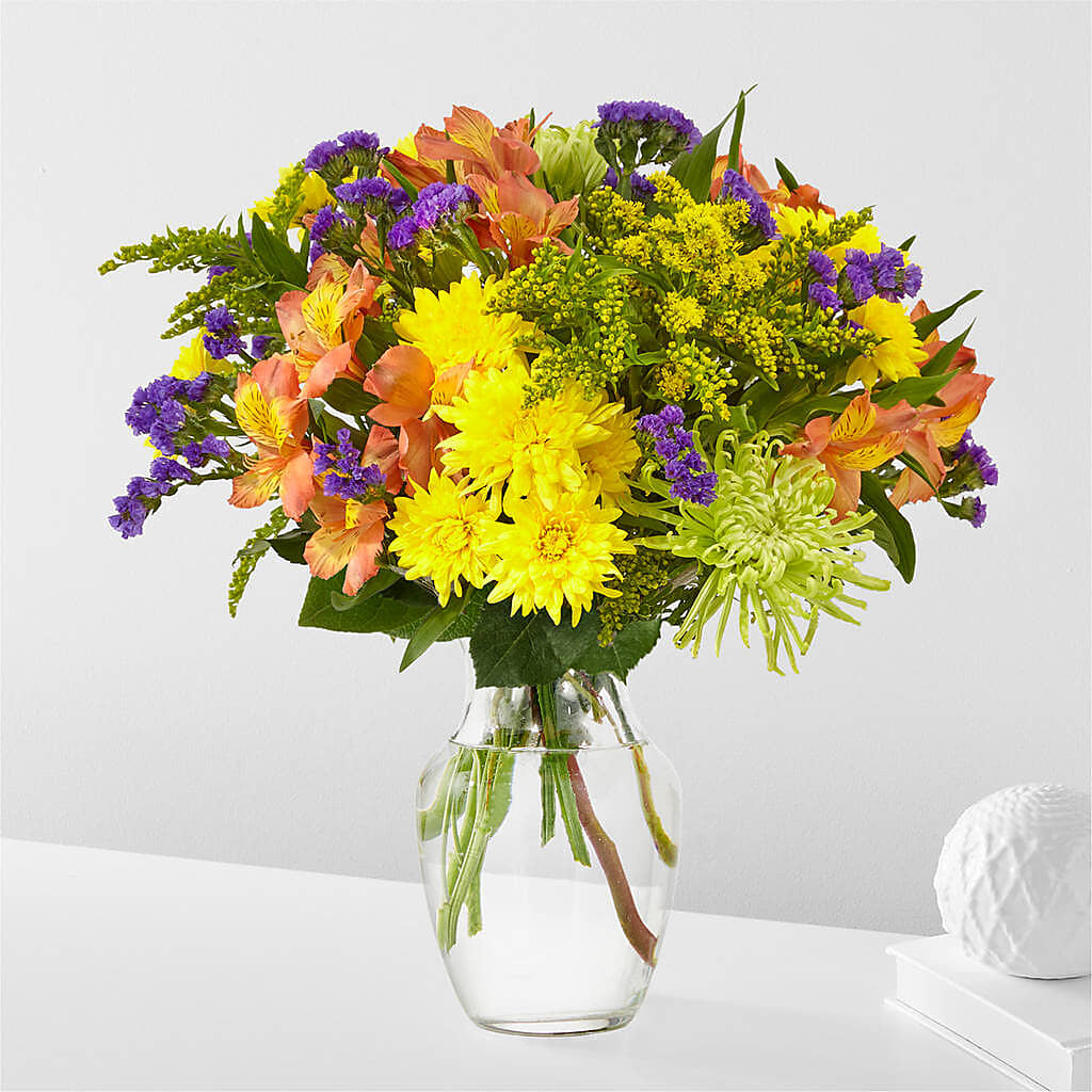 Marmalade Skies Bouquet – LULU & J FLOWERS, Orange CA
