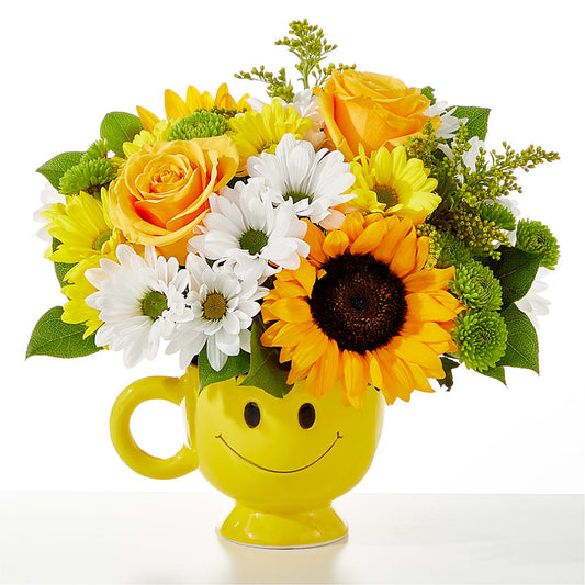Be Happy Bouquet – LULU & J FLOWERS, Orange CA